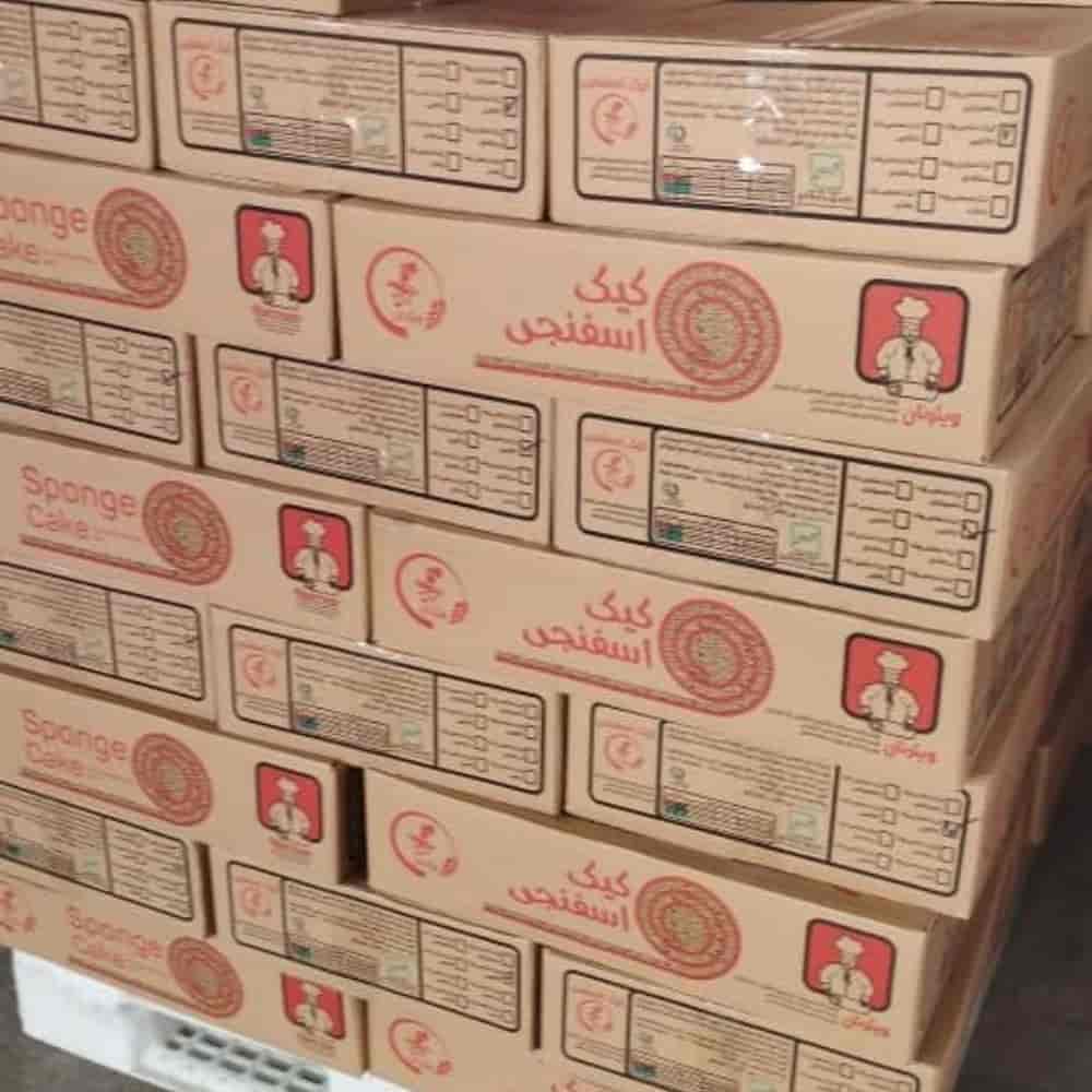 کیک اسفنجی قهوه ای ویثرنان